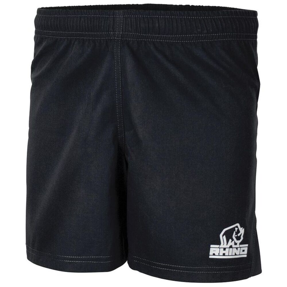 Rhino Childrens/Kids Auckland Shorts / Black
